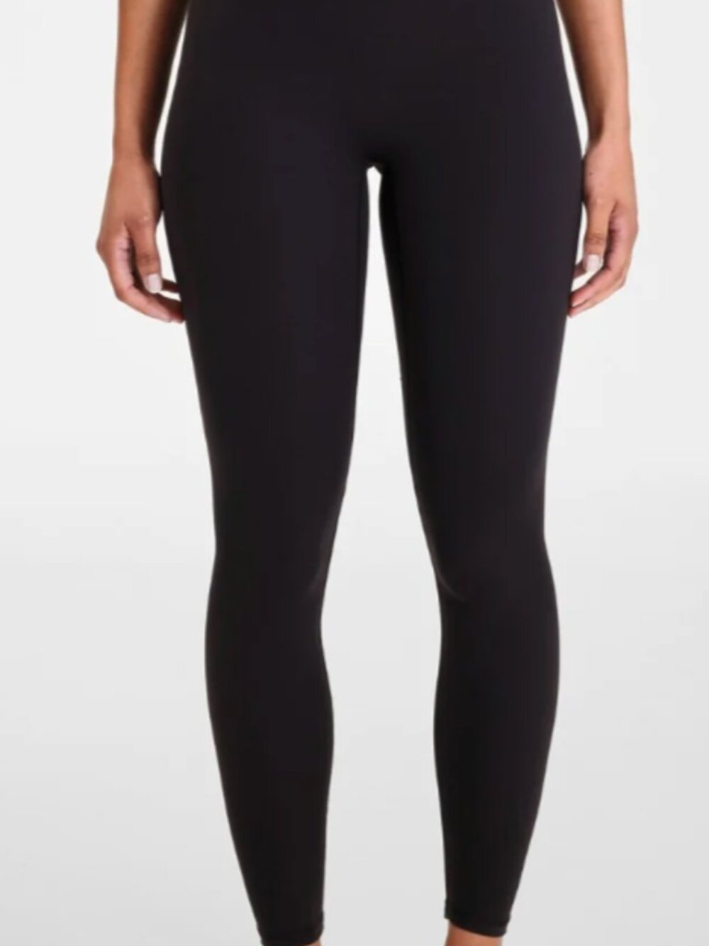 Allfenix Black‎ Ribbed Seamless High Waisted Leggings Size 2XL Never Been Worn
